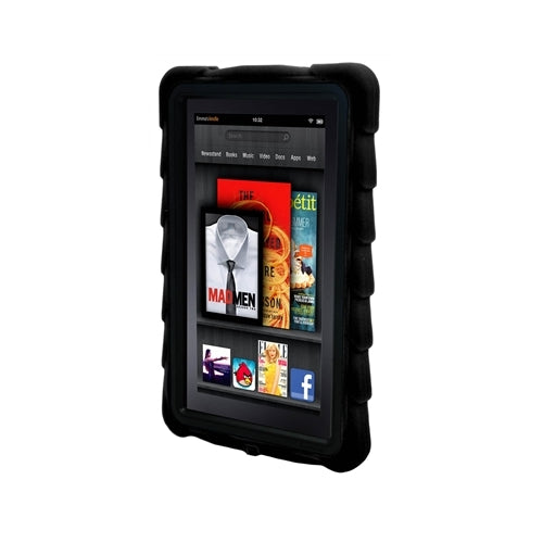 Gomme à mâcher, Gumdrop Drop Tech Series Case Cover pour Amazon Kindle Fire Wi-Fi Noir