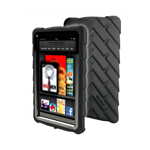 Gomme à mâcher, Gumdrop Drop Tech Series Case Cover pour Amazon Kindle Fire Wi-Fi Noir