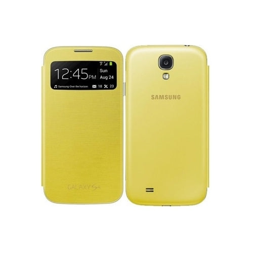 Samsung, Housse Samsung S View pour Samsung Galaxy S 4 IV S4 Jaune