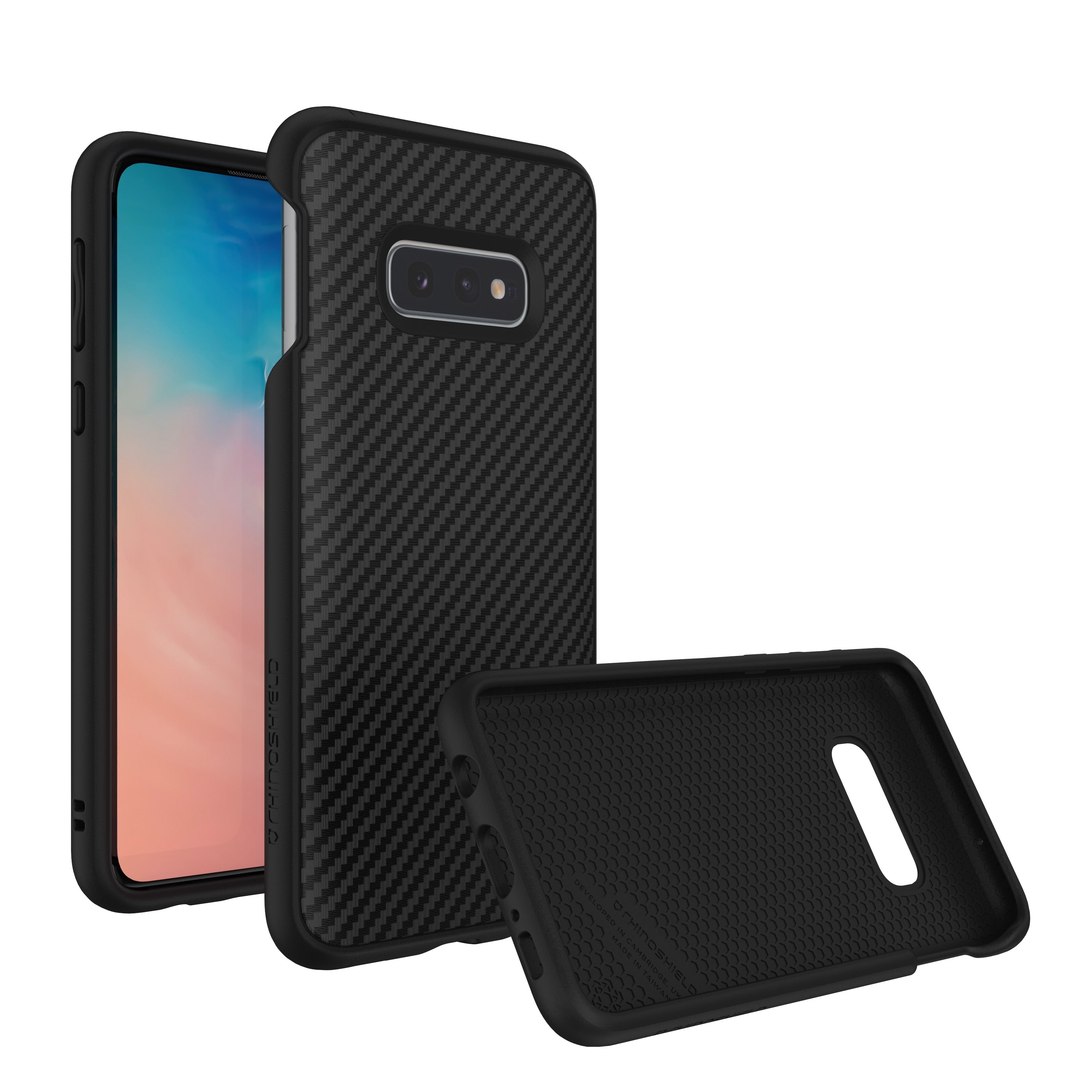 RhinoShield, Housse de protection RhinoShield SolidSuit pour Samsung Galaxy S10e - Fibre de carbone