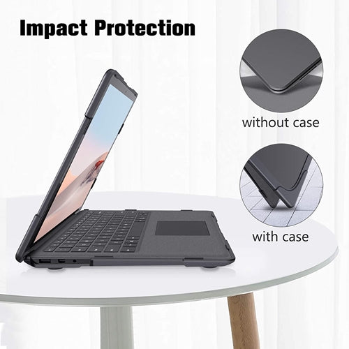 Générique, Housse de protection renforcée pour Surface Laptop 5 / 4 / 3 13.5 pouces 1868 - Gris