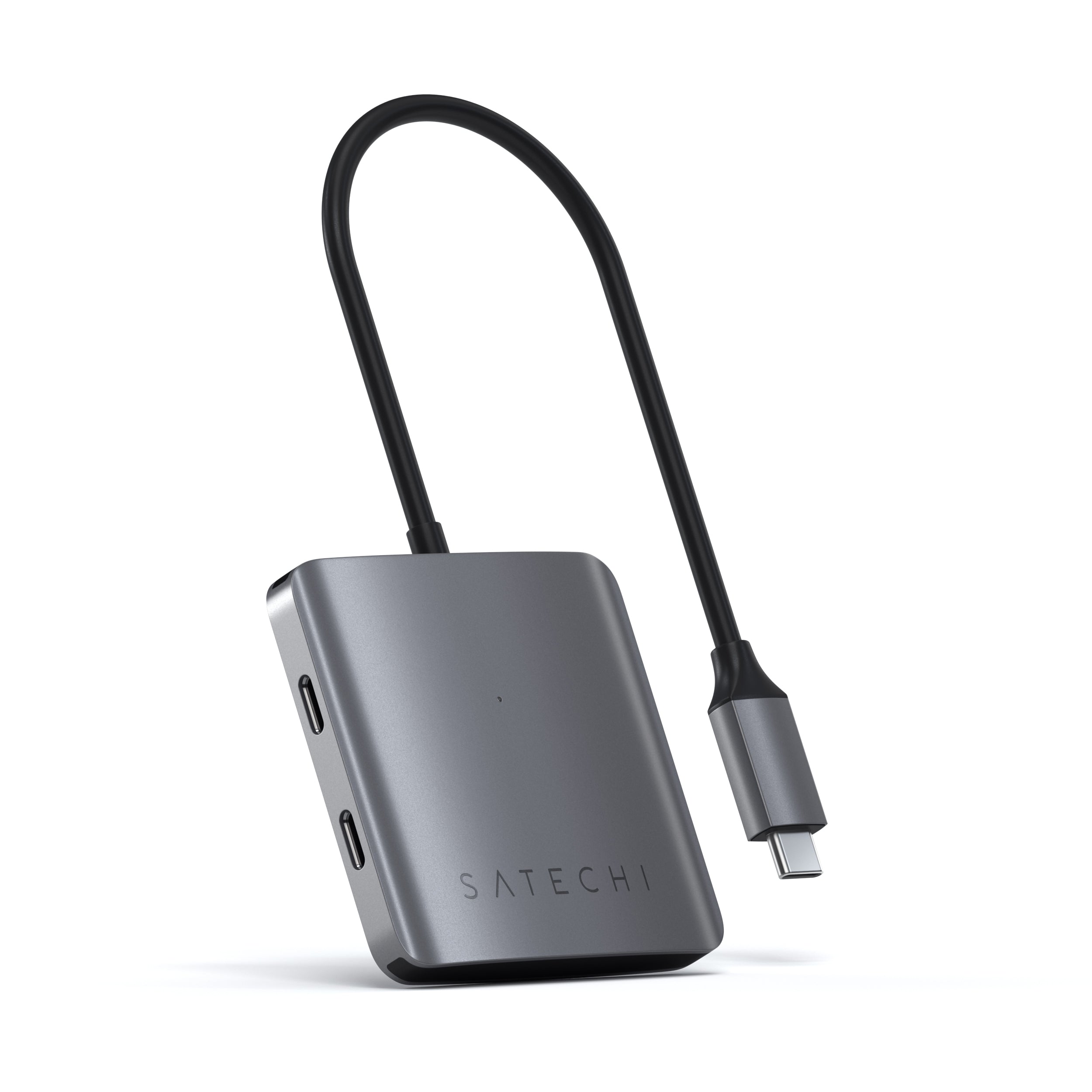 Satechi, Hub USB-C à 4 ports en aluminium de Satechi (gris espace)