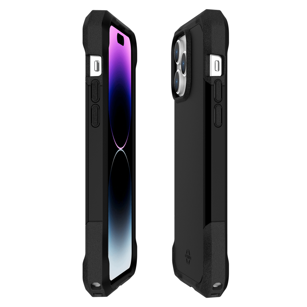 Itskins, ITSKINS Spectrum_R Armor Case pour Apple iPhone 15 / iPhone 14 / iPhone 13 Noir