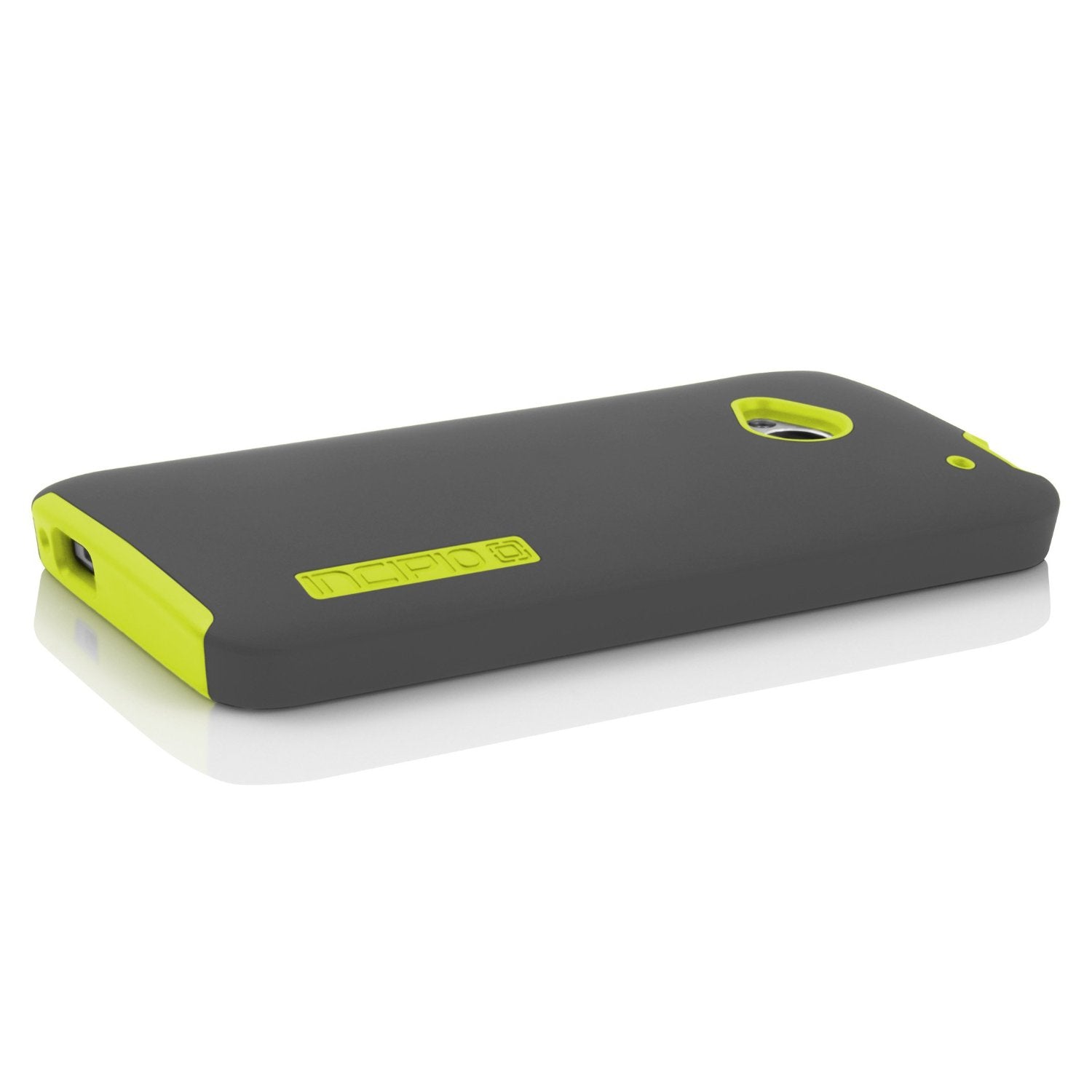 Incipio, Incipio DualPro Tough Case pour HTC One (M7) - Gris anthracite / Jaune néon