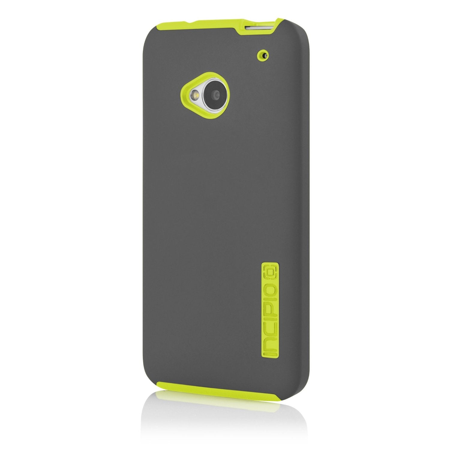 Incipio, Incipio DualPro Tough Case pour HTC One (M7) - Gris anthracite / Jaune néon