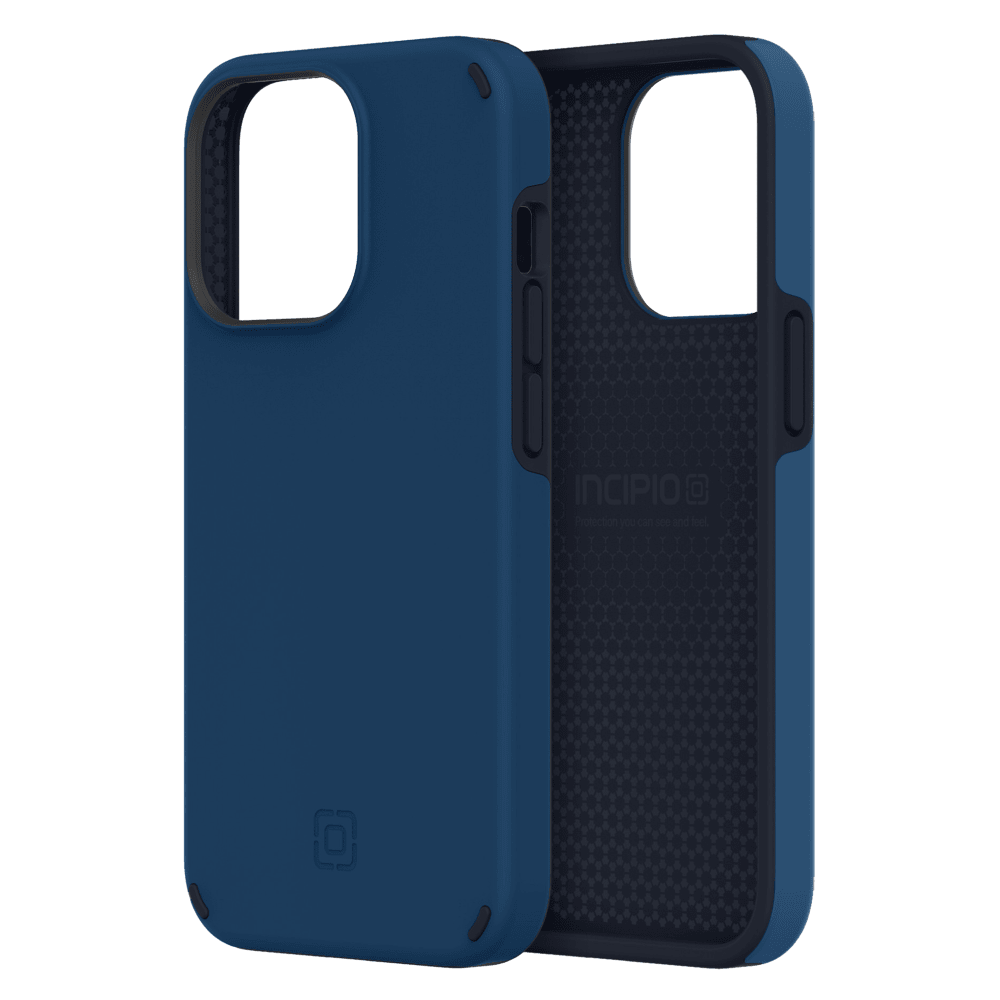 Incipio, Incipio Duo Case pour Apple iPhone 13 Pro Dark Denim et Stealth Blue