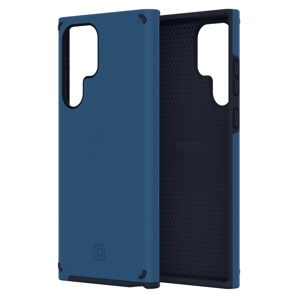 Incipio, Incipio Duo Case pour Samsung Galaxy S22 Ultra Dark Denim et Stealth Blue