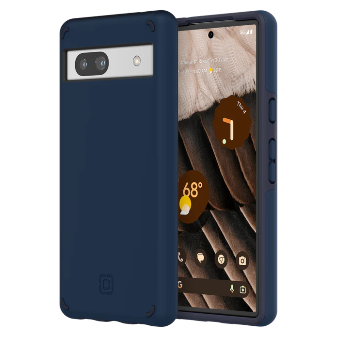 Incipio, Incipio Duo Tough & Slim Case pour Google Pixel 7a 6.1 pouces - Bleu nuit