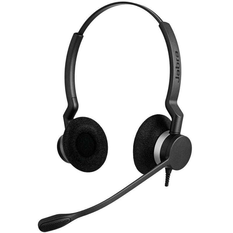 Jabra, Jabra Biz 2300 USB MS Duo Headset - Noir