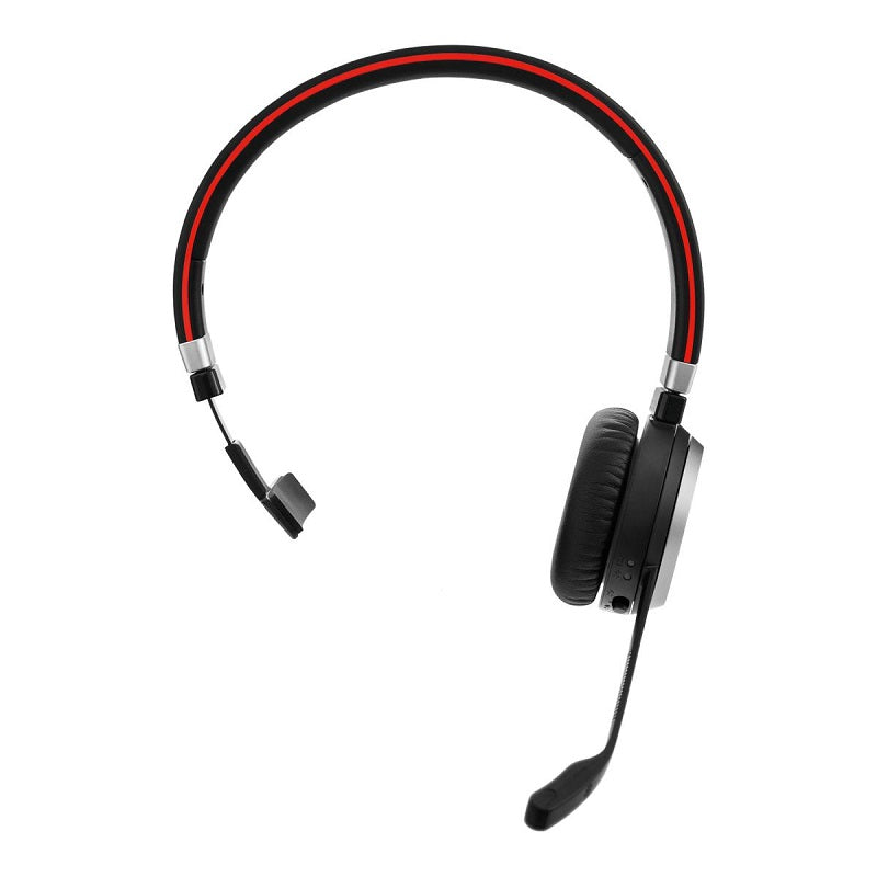 Jabra, Jabra Evolve 65 SE MS Mono avec support de charge - Noir