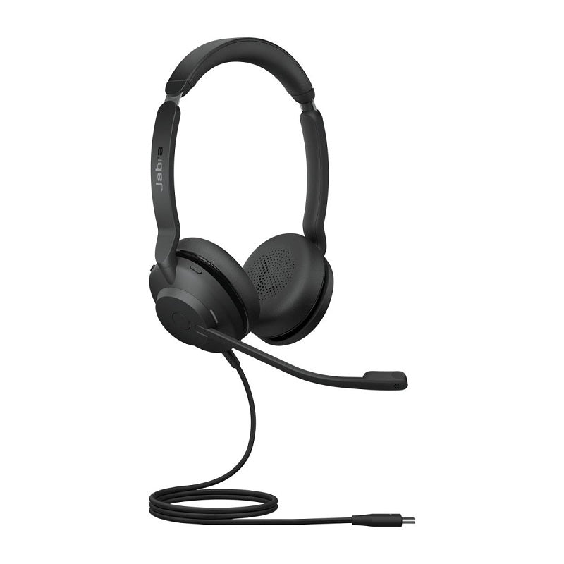 Jabra, Jabra Evolve2 30 USB-C UC Stereo Headset - Noir