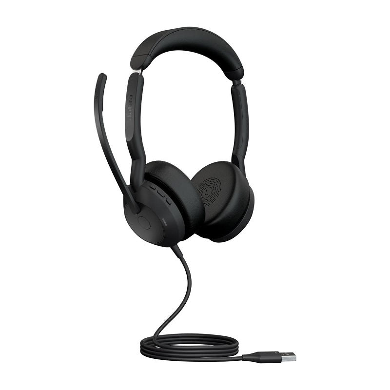 Jabra, Jabra Evolve2 50 USB-A UC Stereo Headset - Noir