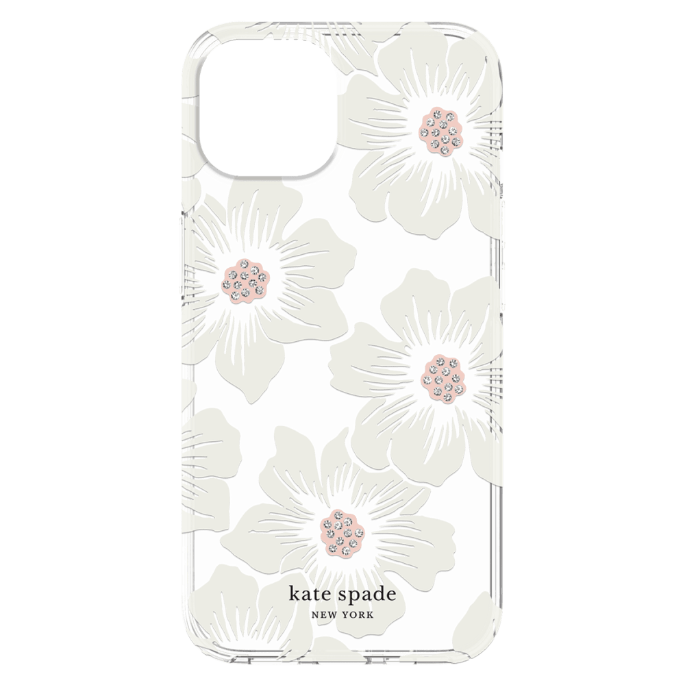 Kate Spade, Kate Spade New York Coque protectrice pour Apple iPhone 14 / 13 Hollyhock Floral