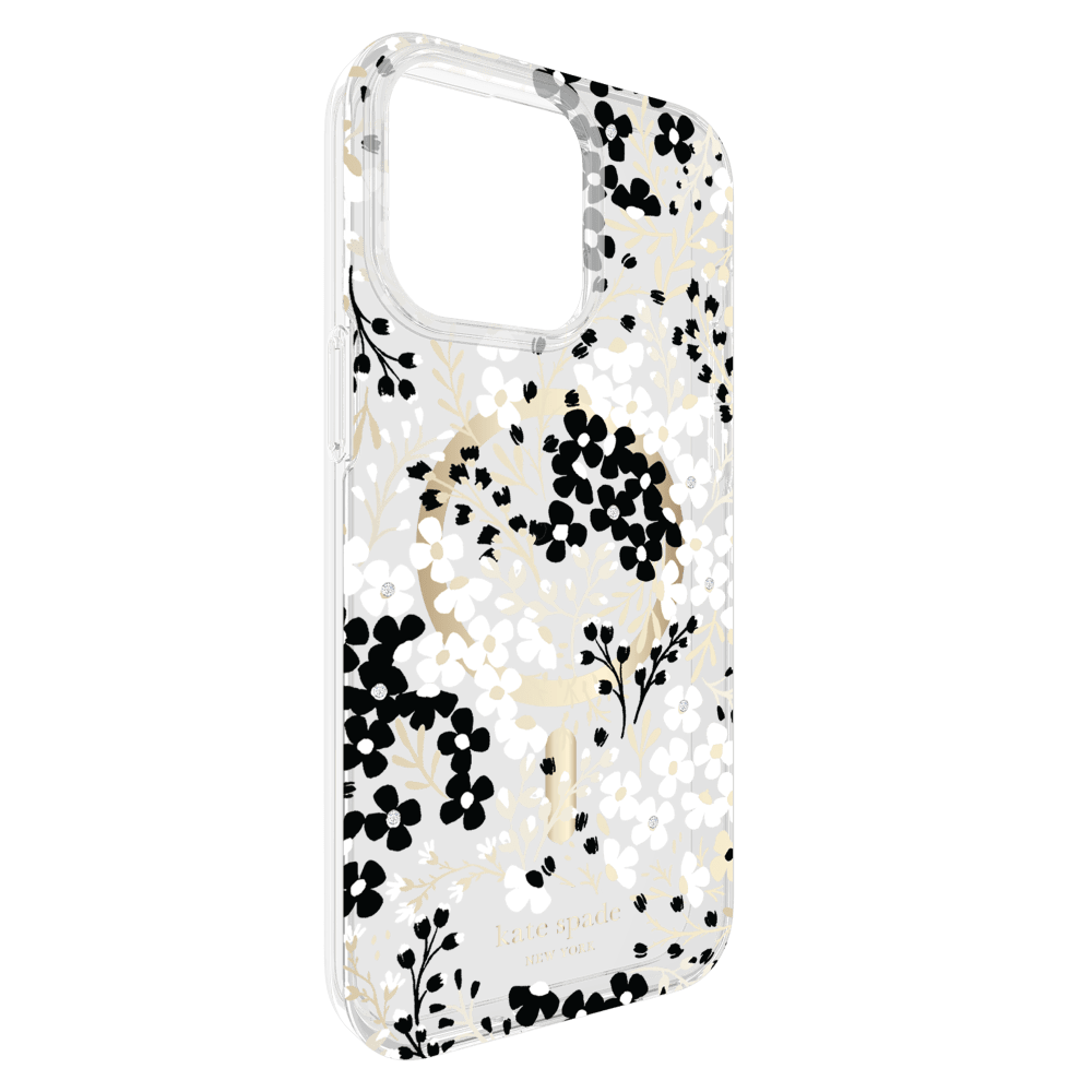 Kate Spade, Kate Spade New York Hardshell Protective MagSafe Case pour Apple iPhone 15 Pro Max Multi Floral