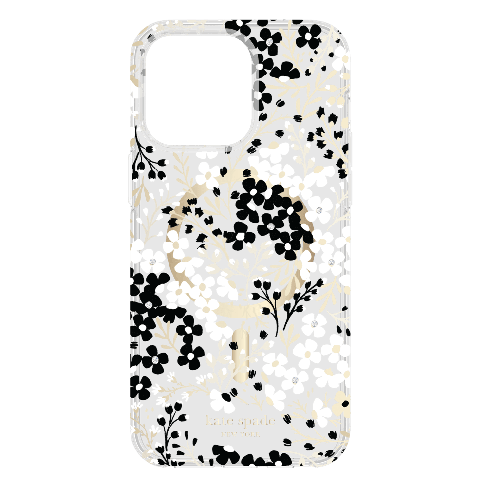 Kate Spade, Kate Spade New York Hardshell Protective MagSafe Case pour Apple iPhone 15 Pro Max Multi Floral