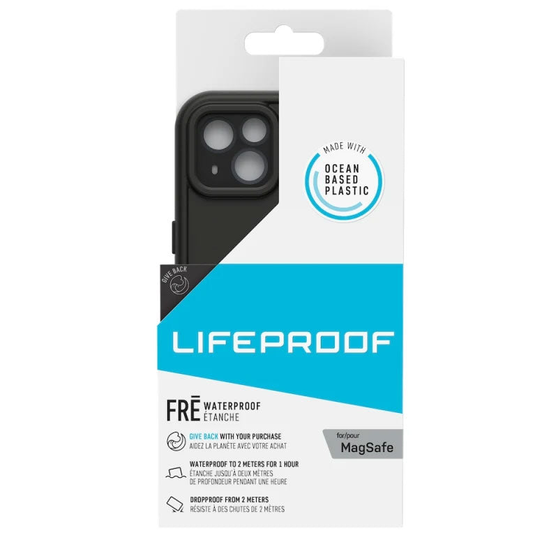 LifeProof, Lifeproof Fre Waterproof Case pour Magsafe iPhone 13 Standard 6.1 pouces - Noir