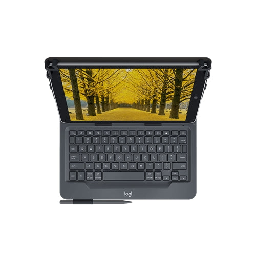 Logitech, Logitech Universal Folio Keyboard Case pour tablettes 9-10 pouces Apple / Android / Windows