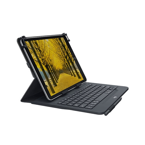 Logitech, Logitech Universal Folio Keyboard Case pour tablettes 9-10 pouces Apple / Android / Windows