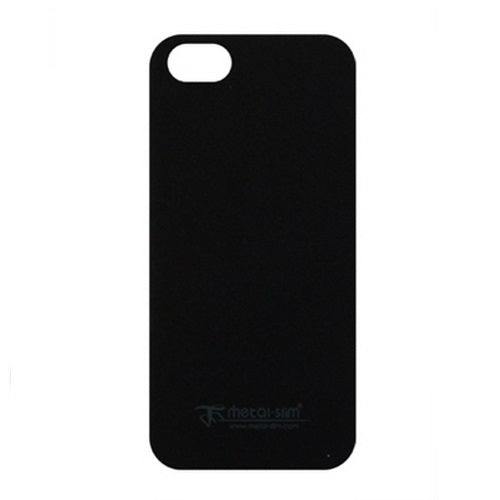 Métal-Slim, Metal-Slim Sandy Coating Nouvelle coque et protection d'écran pour Apple iPhone 5 / 5s - Noir