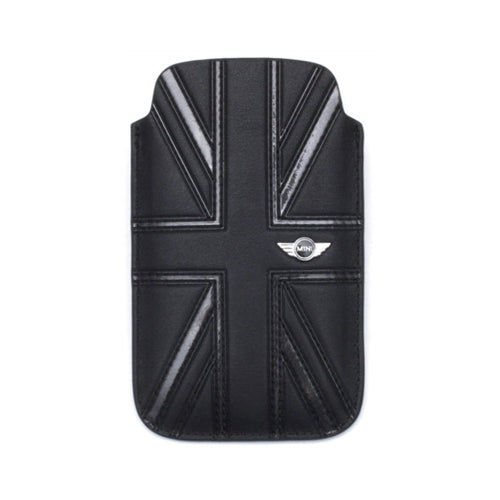 CG Mobile, Mini Cooper iPhone 4 / 4S Union Jack étui en cuir noir