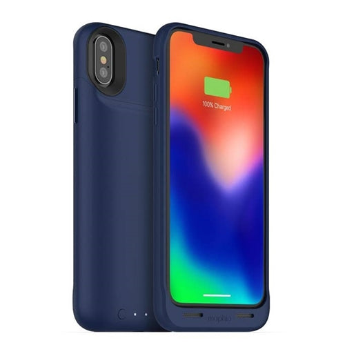 Mophie, Mophie Juice Pack Air Wireless Battery Case iPhone X / Xs 1720mAh - Bleu foncé