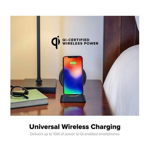 Mophie, Mophie Universal Wireless-Charge Stream Desk Stand - Noir