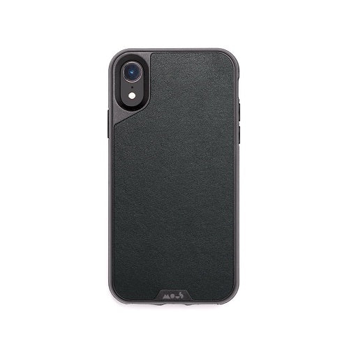 Mous, Mous Limitless 2.0 Coque en cuir pour iPhone XR - Noir