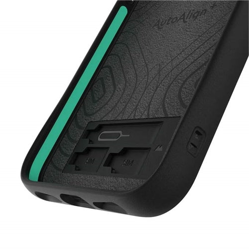 Mous, Mous Limitless 3.0 Leather Case iPhone 12 Pro Max 6.7 pouces - Noir