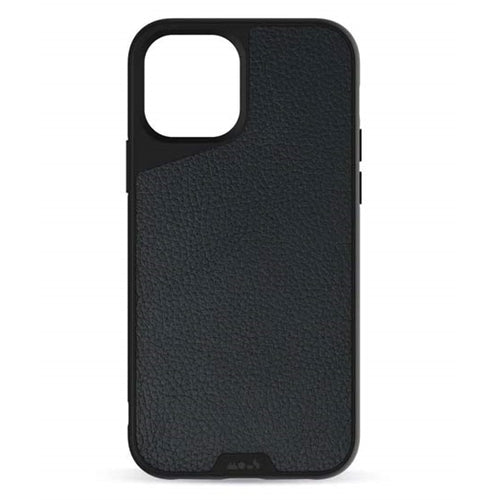 Mous, Mous Limitless 3.0 Leather Case iPhone 12 Pro Max 6.7 pouces - Noir