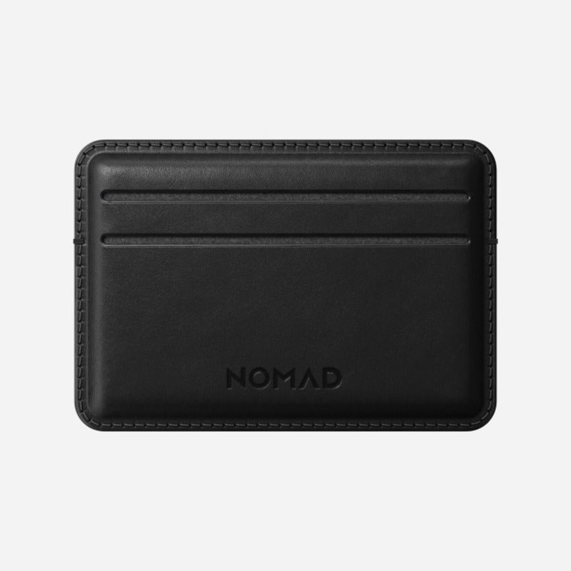 Nomade, Nomad Card Wallet Cuir Horween - Noir