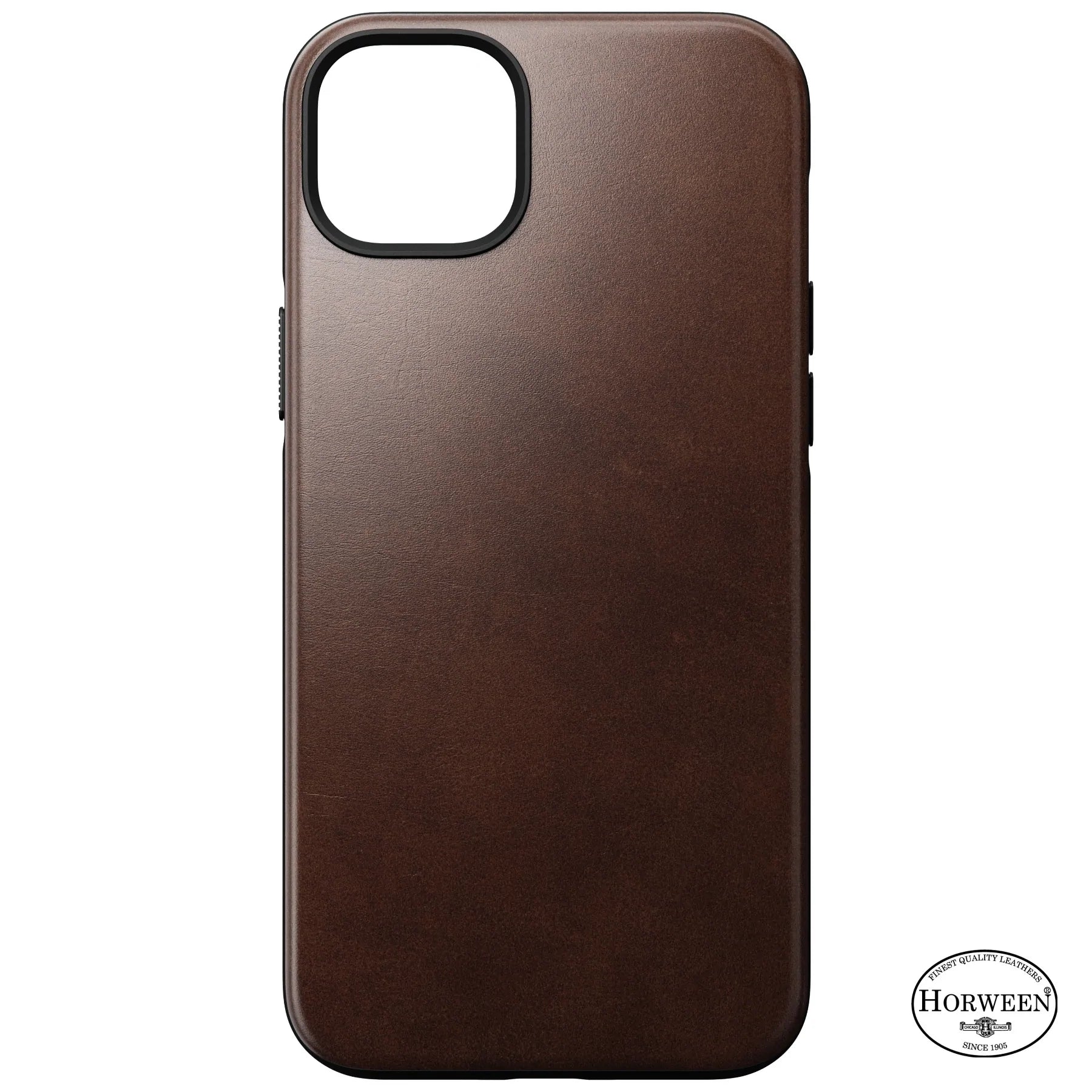 Nomade, Nomad Modern Horween Leather Case - iPhone 14 - Marron