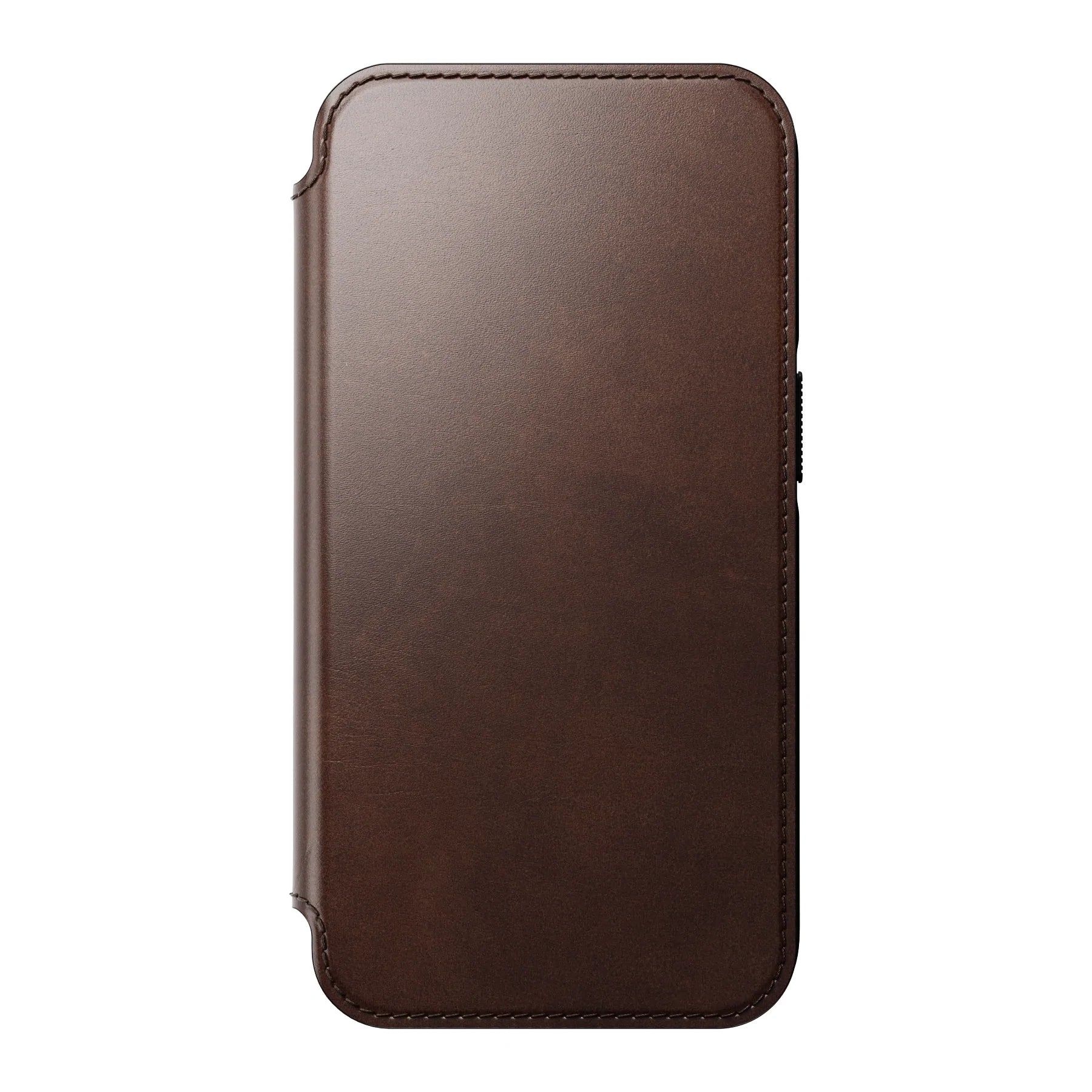 Nomade, Nomad Modern Horween Leather Folio Case iPhone 14 Pro - Marron