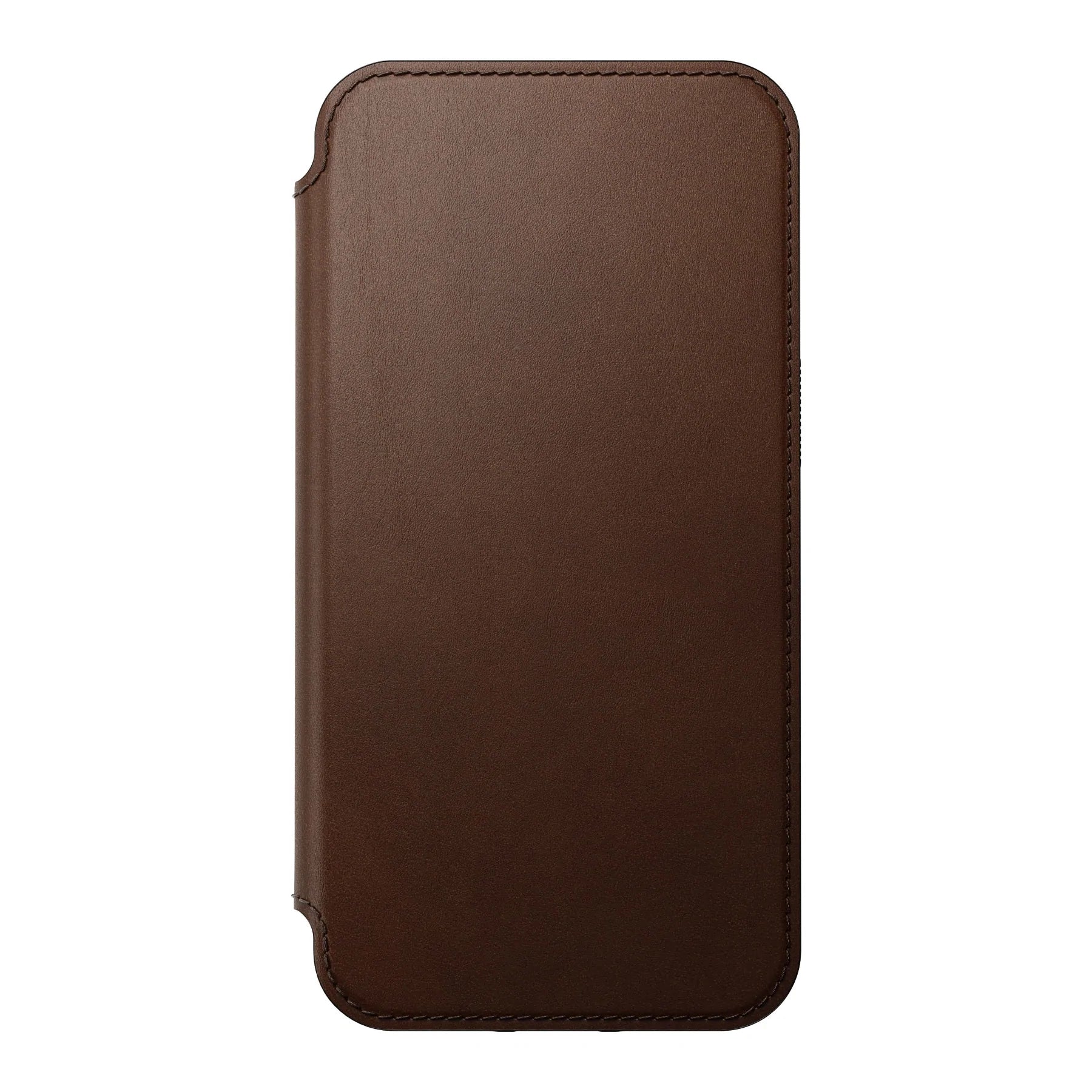 Nomade, Nomad Modern Leather Folio Case iPhone 14 - Marron