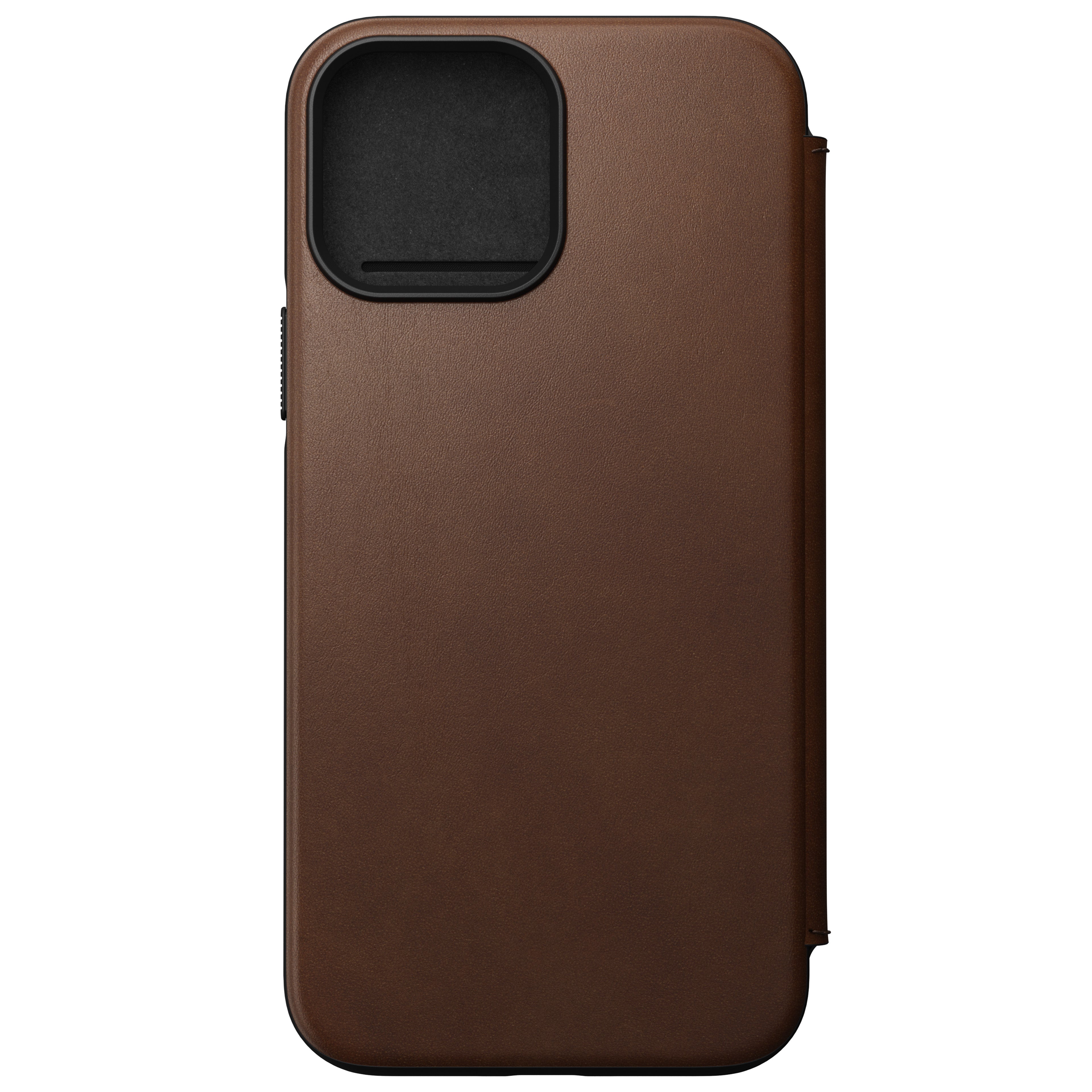 Nomade, Nomad Modern Leather Folio w/ MagSafe Pour iPhone 13 Pro Max - RUSTIC BROWN