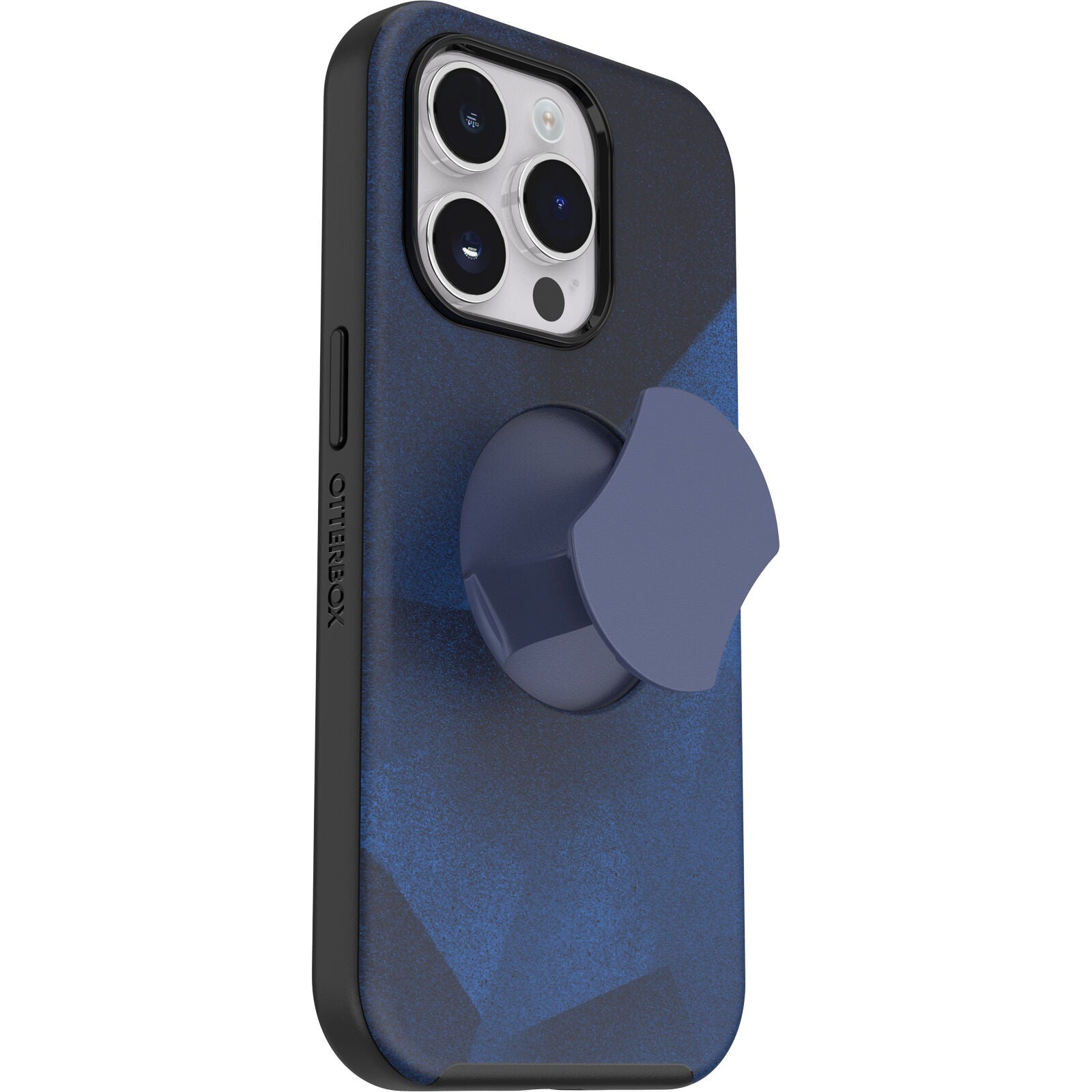 OtterBox, OtterGrip Symmetry Case avec MagSafe iPhone 14 Pro 6.1 pouces - Blue Storm