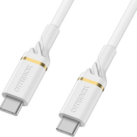 OtterBox, Otterbox Câble de charge rapide USB-C vers USB-C 1M - Blanc