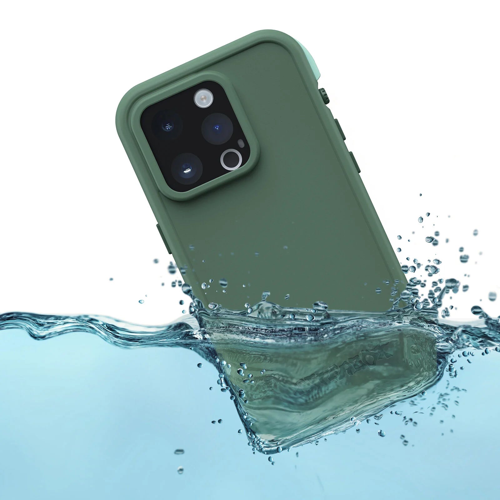 OtterBox, Otterbox FRE Waterproof Case pour iPhone 14 Pro - Dauntless Green