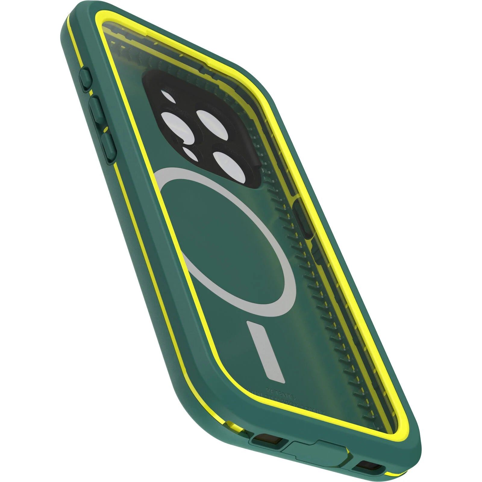 OtterBox, Otterbox (Lifeproof) FRE Waterproof Case & MagSafe iPhone 15 Pro 6.1 - Vert Pin