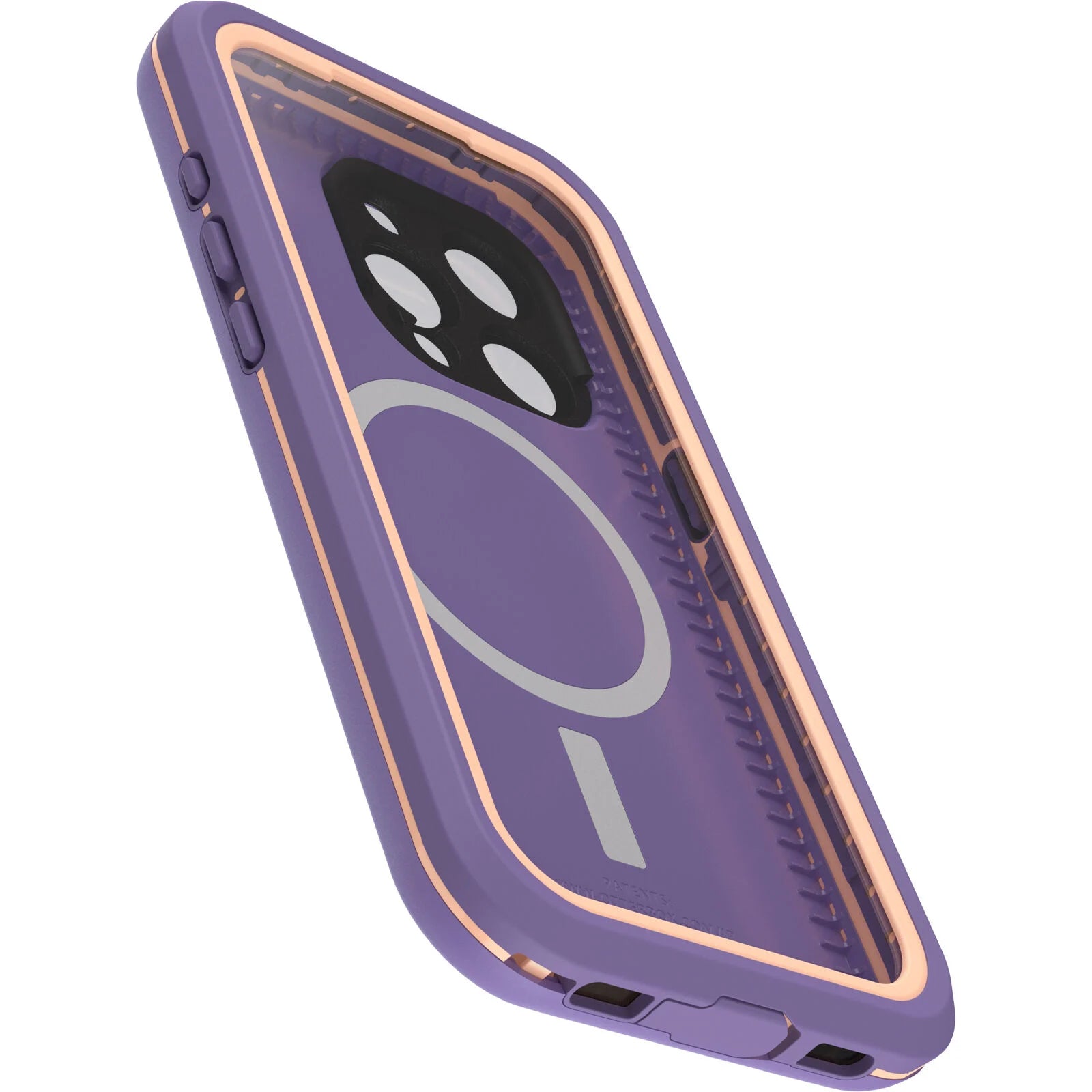 OtterBox, Otterbox (Lifeproof) FRE Waterproof Case & MagSafe iPhone 15 Pro 6.1 - Violet prune