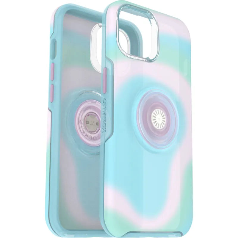 OtterBox, Otterbox Otter+Pop Symmetry Case iPhone 14 / 13 Standard 6.1 pouces - Glowing Aura