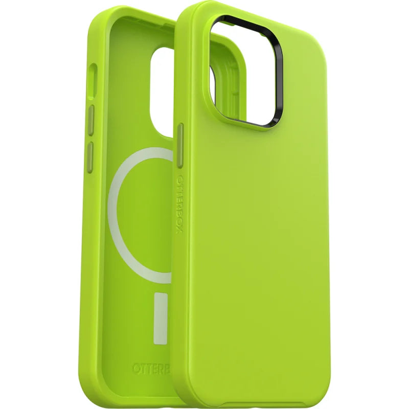 OtterBox, Otterbox Symmetry Plus MagSafe iPhone 14 Standard 6.1 pouces Lime All Yours