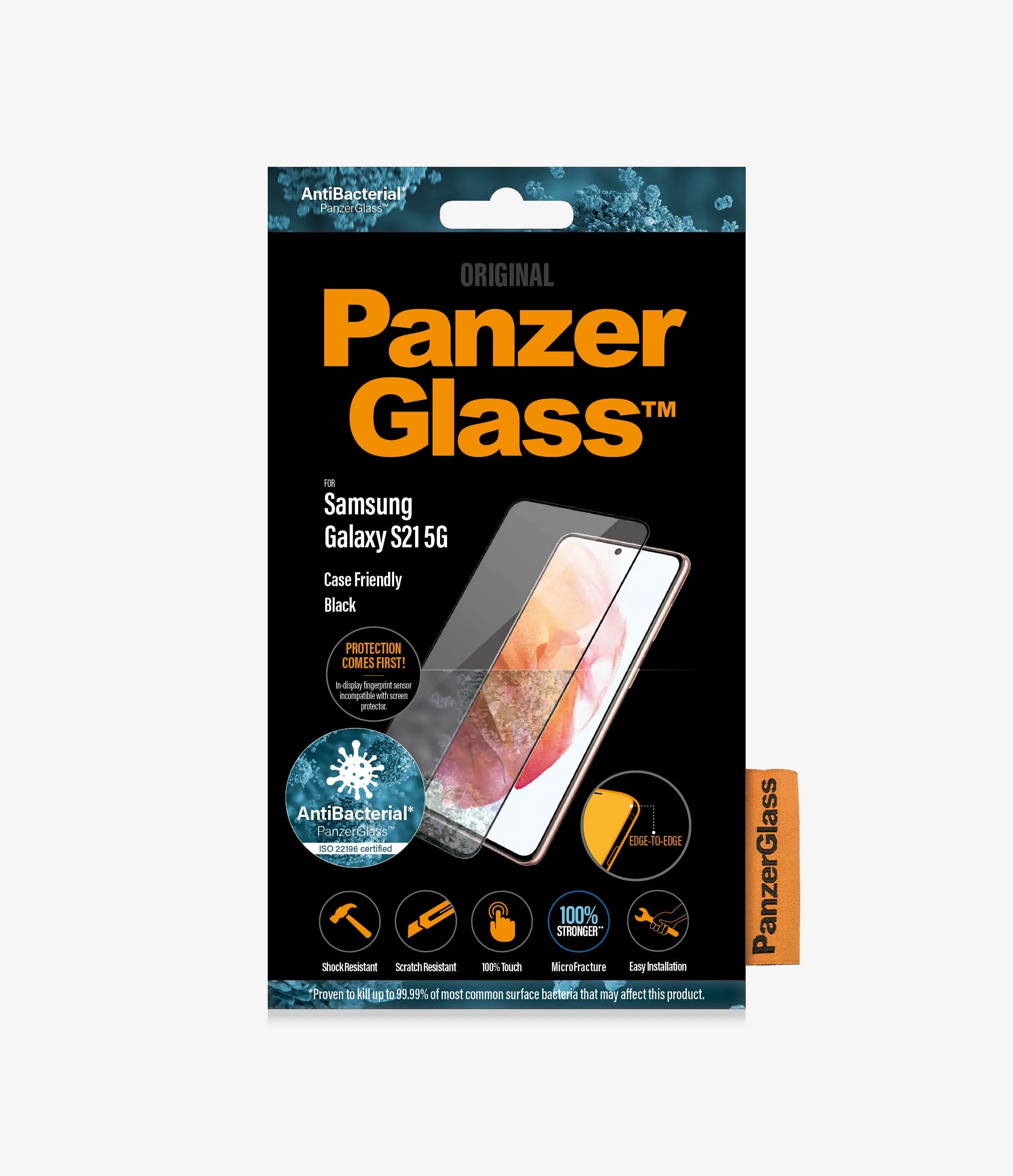 PanzerGlass, Panzer Glass Protecteur d'écran en verre trempé Samsung S21