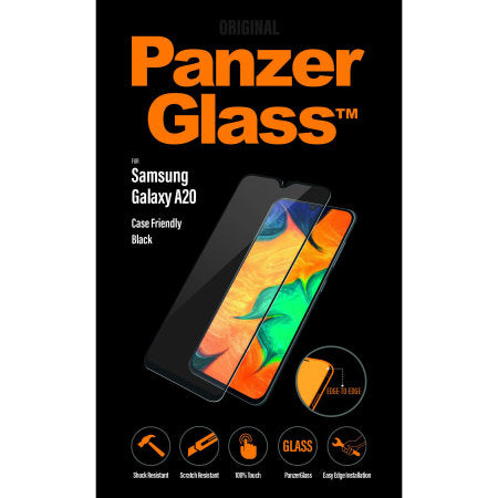 PanzerGlass, Panzer Glass Screen Protector Samsung Galaxy A20 Case Friendly Noir