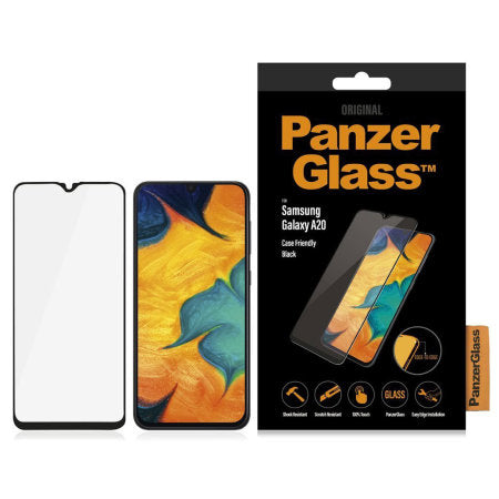 PanzerGlass, Panzer Glass Screen Protector Samsung Galaxy A20 Case Friendly Noir