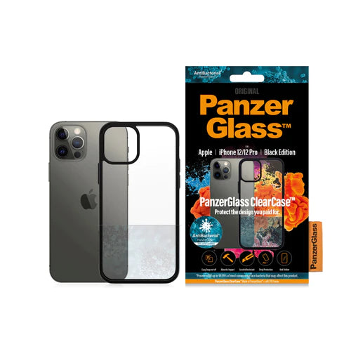 PanzerGlass, PanzerGlass ClearCase Apple iPhone 12 / 12 Pro Noir