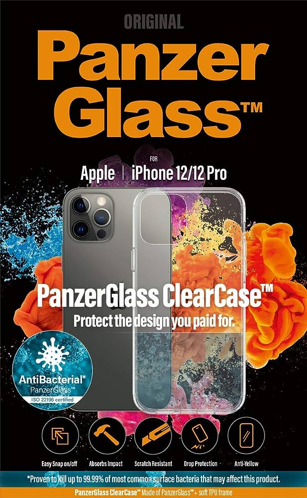 PanzerGlass, PanzerGlass ClearCase Apple iPhone 12 / 12 Pro