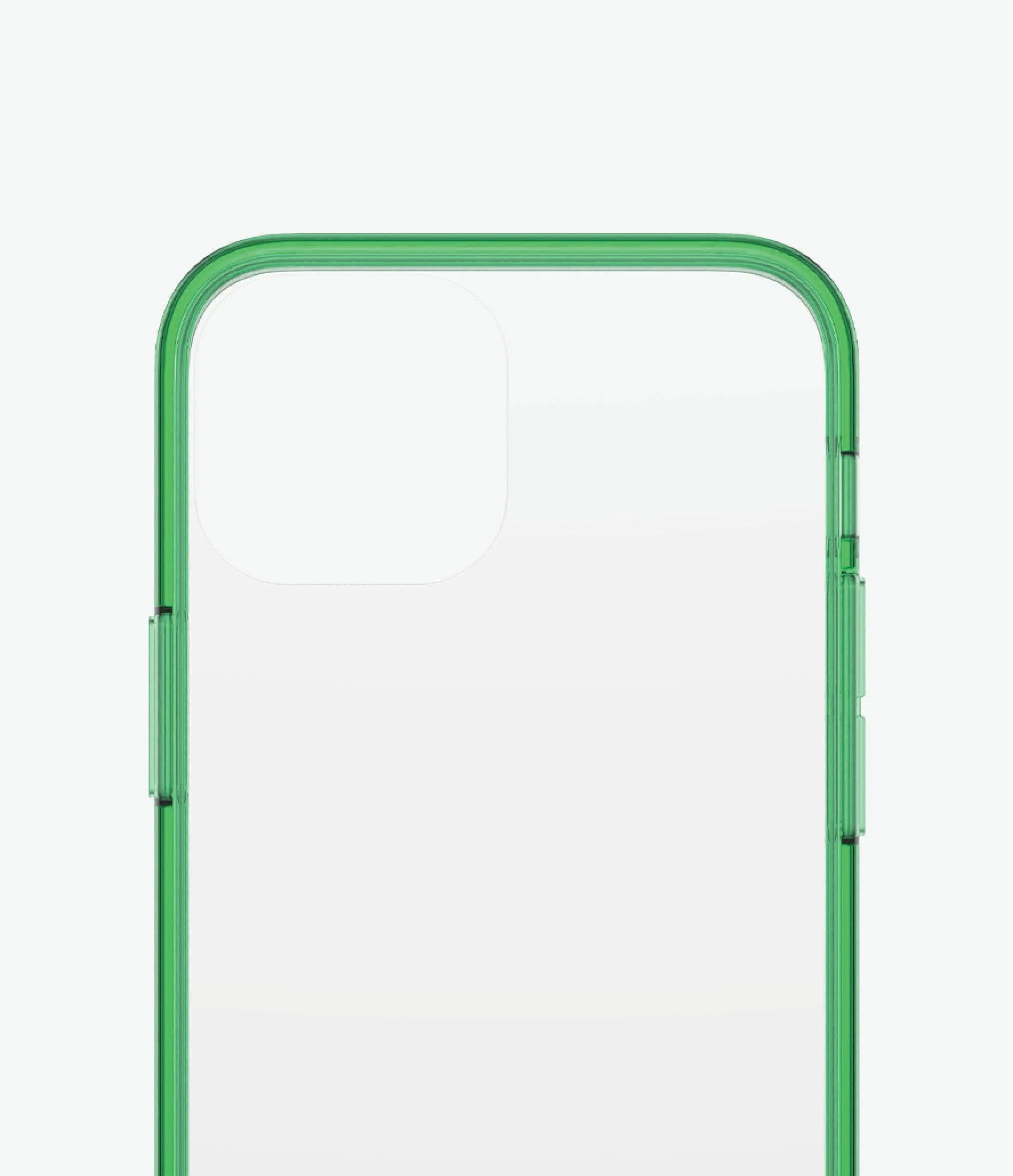 PanzerGlass, PanzerGlass ClearCaseColor Apple iPhone 13 Pro - Vert Lime