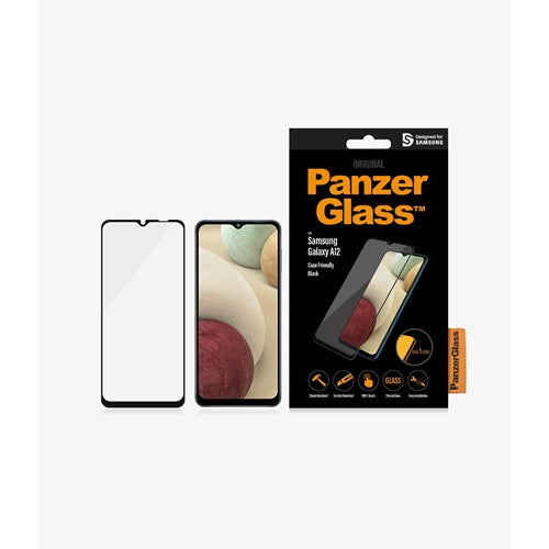 PanzerGlass, PanzerGlass Screen Guard Samsung Galaxy A12 - Noir transparent