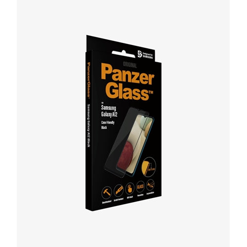 PanzerGlass, PanzerGlass Screen Guard Samsung Galaxy A12 - Noir transparent