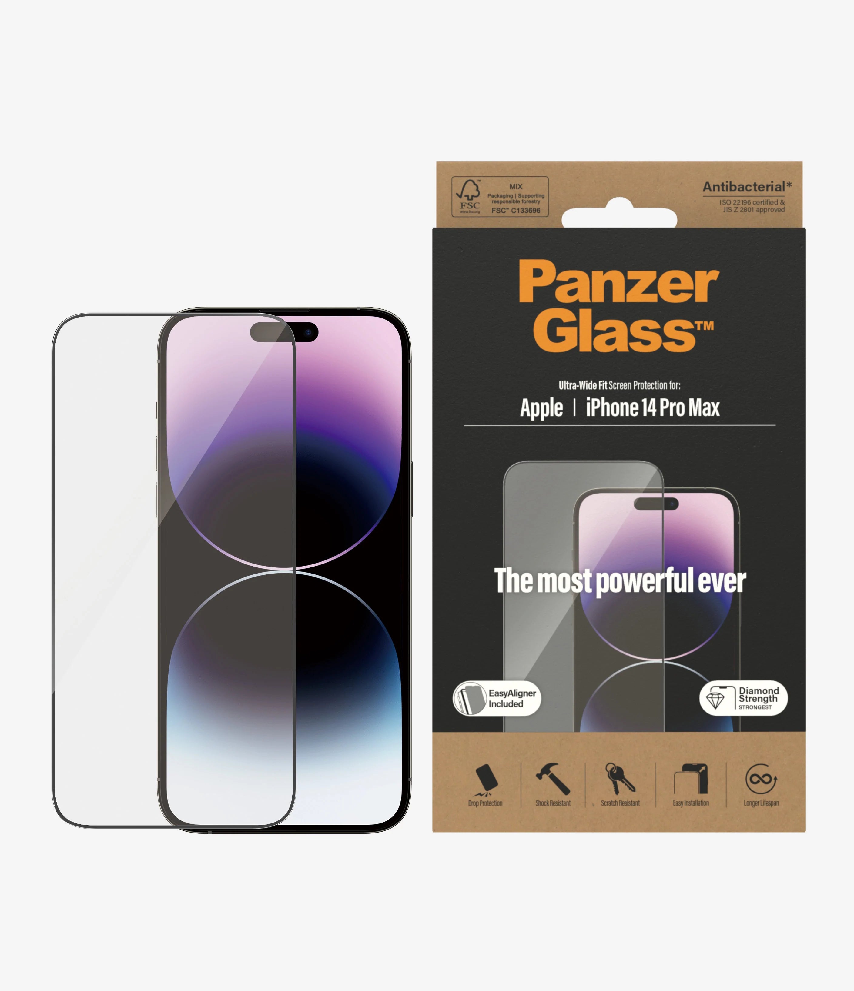 PanzerGlass, PanzerGlass Screen Guard Ultra Wide iPhone 14 Pro Max 6.7